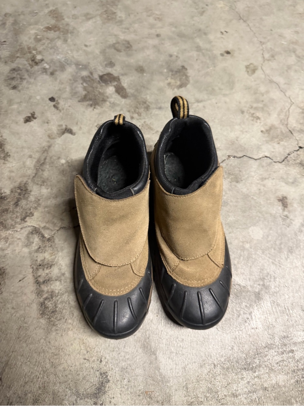 boston accent outlook velcro boots